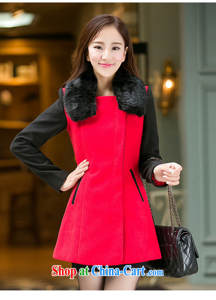 Well-being, the maximum Code women mm thick winter, thick, long, knocked colors for wool wool jacket? female long-sleeved? The coat red 3XL code pictures, price, brand platters! Elections are good character, the national distribution, so why buy now enjoy more preferential! Health