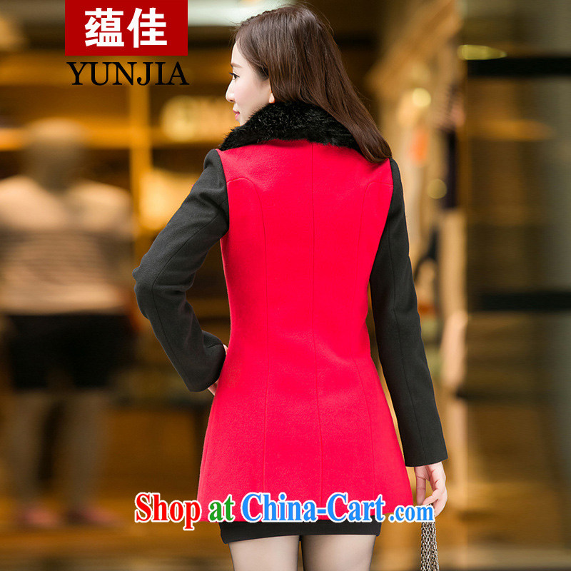 better-quality goods to the Payment Code women mm thick winter, thick, long, rammed into colors for wool wool jacket is female long-sleeved? The coat red 3XL code, better, shopping on the Internet