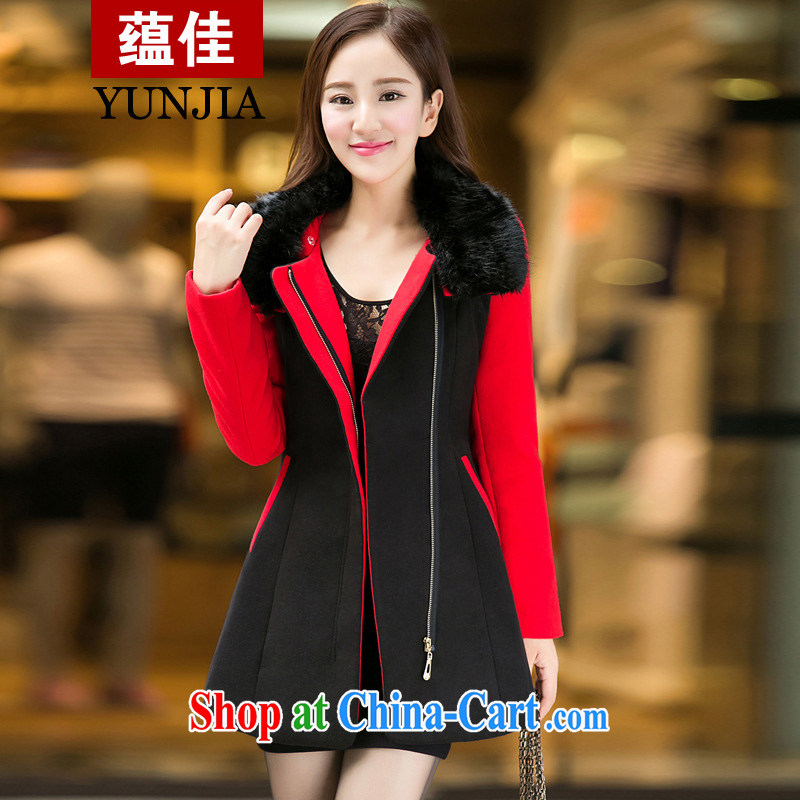 better-quality goods to the Payment Code women mm thick winter, thick, long, rammed into colors for wool wool jacket is female long-sleeved? The coat red 3XL code, better, shopping on the Internet