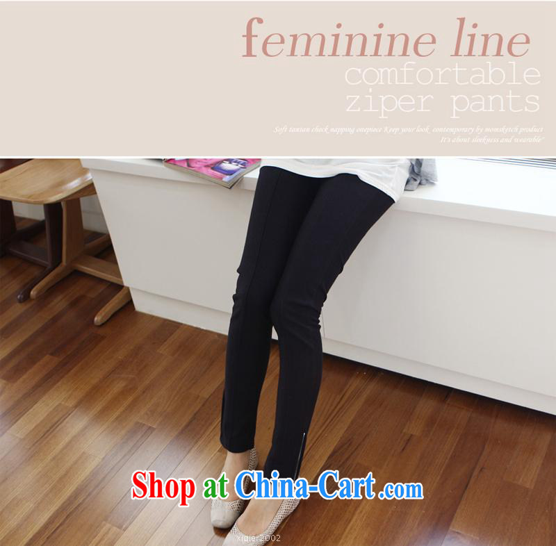 Xiang Mihu-hee, 2014 autumn and winter new pregnant women trousers Cotton High pop-up Center Line side zip black XL pictures, price, brand platters! Elections are good character, the national distribution, so why buy now enjoy more preferential! Health