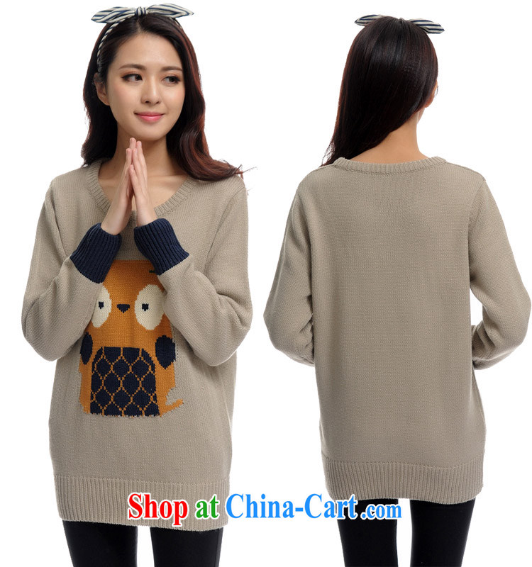 Constitution Yi XL blouses 2015 spring new lovely stay wide animals knit-shirt T fat sister is indeed the warm simple and stylish gray large XL 5 190 - 210 Jack pictures, price, brand platters! Elections are good character, the national distribution, so why buy now enjoy more preferential! Health