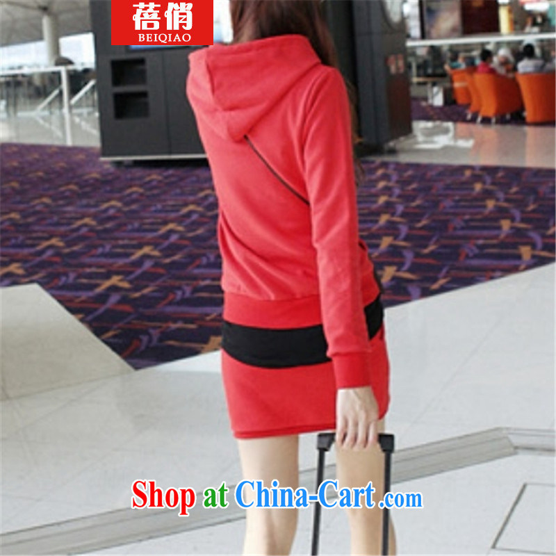 Mrs Ingrid Yeung, 2015 Korean letters, Yi package thick David Yi Kit skirt package and package red XXL, Pei, (BEIQIAO), shopping on the Internet