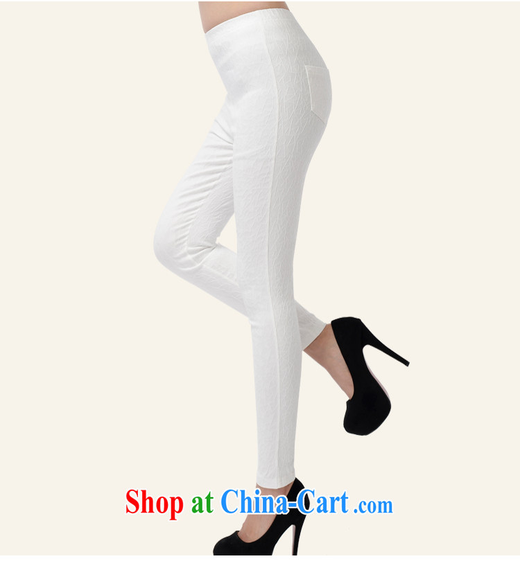 Sun spent 2015 new, larger female solid pants and indeed increase 200 Jack 3 D Stereo stamp high pop-up to take castor pants 6212 white 4XL (waist 98 cm) pictures, price, brand platters! Elections are good character, the national distribution, so why buy now enjoy more preferential! Health