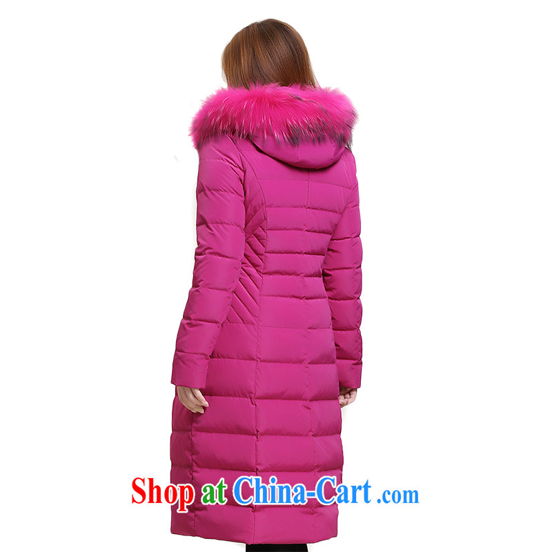 Slim Li Sau-autumn and winter new larger female Korean Beauty campaign sub-cap thick video slim, jacket coat (removable cap for 6021 Q of deep red 4 XL, slim Li-su, and shopping on the Internet