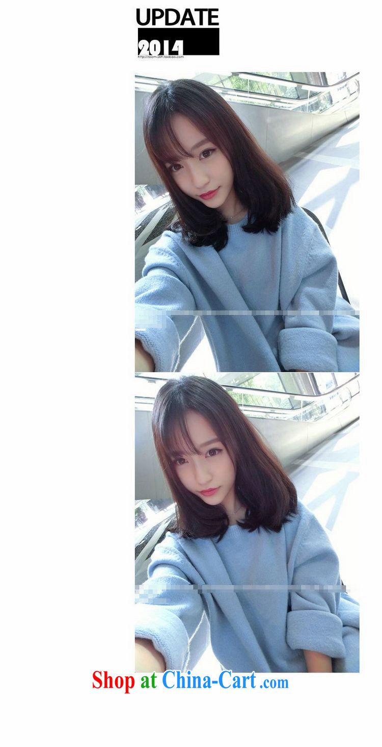 Flexible early 2015, spring and autumn mm thick Korean female loose long-sleeved woolen pullover large, knitted T-shirt T-shirt 200 jack can be seen wearing a pair of blue are code pictures, price, brand platters! Elections are good character, the national distribution, so why buy now enjoy more preferential! Health