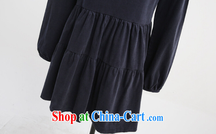 Yu Cisco's 2015 Spring and Autumn new female Korean loose the code pregnant women wavy dress long-sleeved casual stylish 100 ground thick sister loaded 117 #picture color XL pictures, price, brand platters! Elections are good character, the national distribution, so why buy now enjoy more preferential! Health