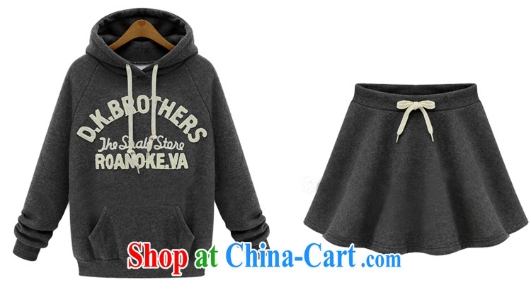 Solabe/2015 mm thick winter new, modern Europe and the Code loose video thin beaver plush sweater + short skirt two piece girls 7620 dark gray M pictures, price, brand platters! Elections are good character, the national distribution, so why buy now enjoy more preferential! Health