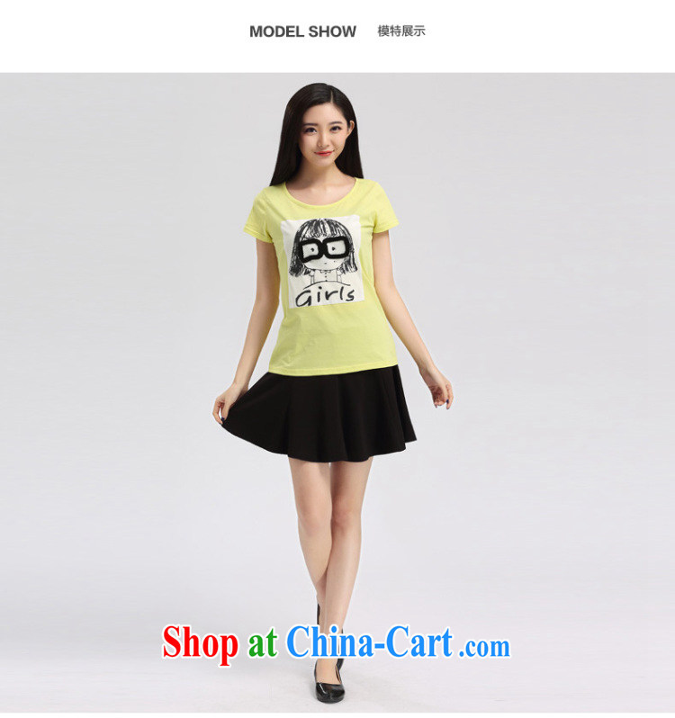 Water by 2015 spring and summer, the Korean version of the greater code female thick mm video thin-T-shirt cotton short-sleeved S CB 15 autumn 4612 Hong Kong Wong XXL pictures, price, brand platters! Elections are good character, the national distribution, so why buy now enjoy more preferential! Health