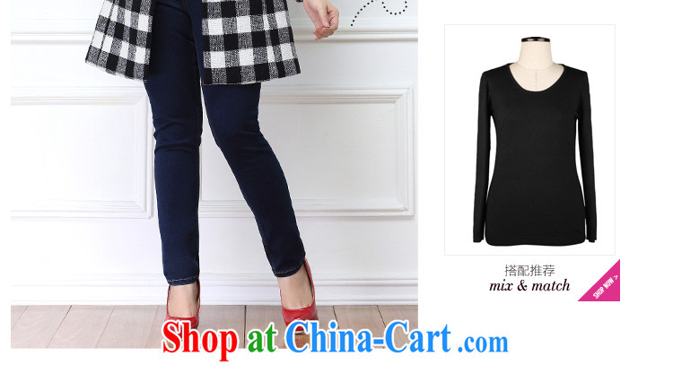 Spring 2015 the more major, female fat MM Korean fan Sau San video thin Elastic waist in jeans K 593 denim blue 34 pictures, price, brand platters! Elections are good character, the national distribution, so why buy now enjoy more preferential! Health