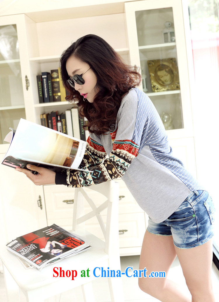 Rvel 2015 spring new thick MM XL video thin blouses solid T-shirt long-sleeved shirt T female P 105 black XL (125 to 140 jack) pictures, price, brand platters! Elections are good character, the national distribution, so why buy now enjoy more preferential! Health