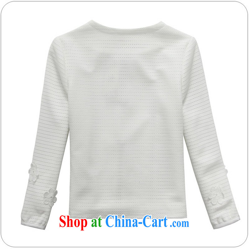 The package mail and ventricular hypertrophy, spring loaded Small jacket dress shawl OL small fragrant wind lady long-sleeved short jacket, MM thick cardigan small jacket anti-white 3XL approximately 160 - 180 jack, land is still the garment, shopping on the Internet
