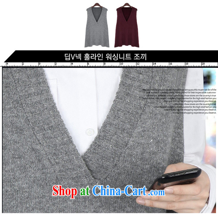 The Qi Qi (SIQIQI) Spring 2015 new, long, irregular, with a sleeveless knit shirts Solid Color solid skirt ZZS 1057 wine red 5 XL pictures, price, brand platters! Elections are good character, the national distribution, so why buy now enjoy more preferential! Health