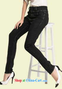 The Code girls denim jeans 2014 winter new Crescent set thick MM high waist and lint-free cloth thick water stingrays lint-free direct and trouser press 200 Jack video thin warm black 40 pictures, price, brand platters! Elections are good character, the national distribution, so why buy now enjoy more preferential! Health