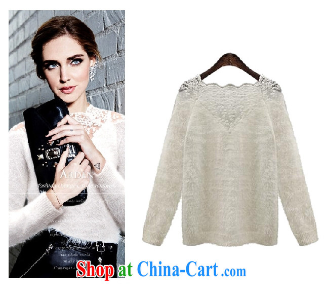Mine music spring 2015 the new Europe and indeed the XL mm thick beauty lace stitching warm sweater knit-shirt solid black 5018 3 XL pictures, price, brand platters! Elections are good character, the national distribution, so why buy now enjoy more preferential! Health