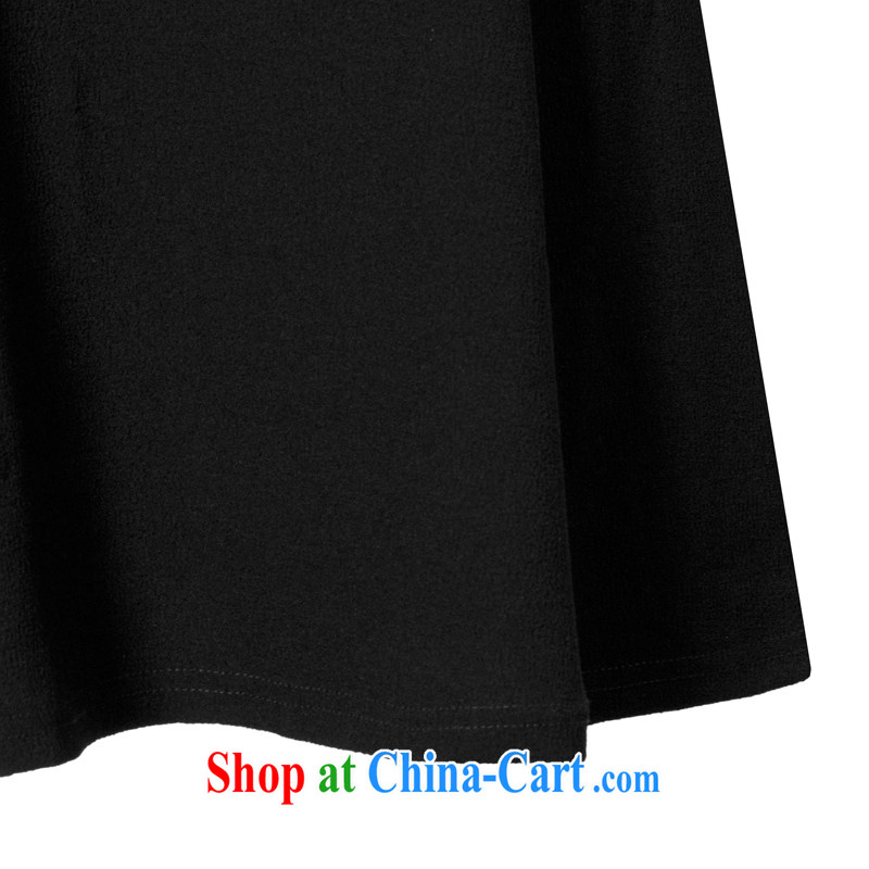 Colorful, larger women 2015 spring new thick mm stylish beauty simple graphics thin dresses C 8023 black 3 XL, Jacob (yartcs), online shopping