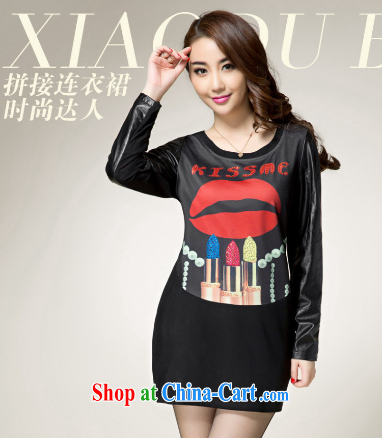 City, 2015 the Code women mm thick Korean sleeveless a female spring long Graphics thin dresses A 8059 black 4XL pictures, price, brand platters! Elections are good character, the national distribution, so why buy now enjoy more preferential! Health