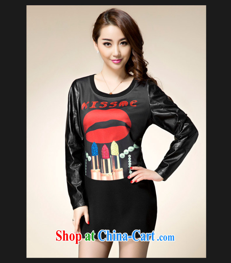 City, 2015 the Code women mm thick Korean sleeveless a female spring long Graphics thin dresses A 8059 black 4XL pictures, price, brand platters! Elections are good character, the national distribution, so why buy now enjoy more preferential! Health