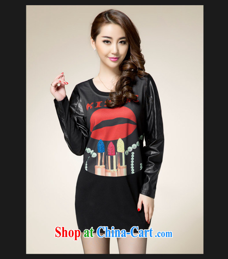 City, 2015 the Code women mm thick Korean sleeveless a female spring long Graphics thin dresses A 8059 black 4XL pictures, price, brand platters! Elections are good character, the national distribution, so why buy now enjoy more preferential! Health