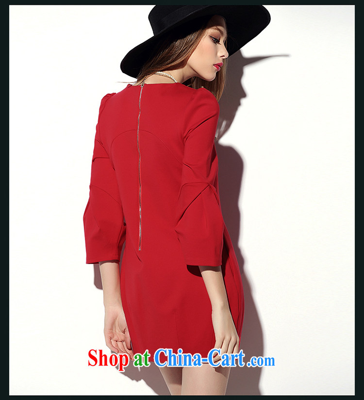 Director of the European site 2015 new Korean fashion spring loose version lantern skirt thick MM spring loaded the code graphics thin dresses 2014 big red code 3 160 XL about Jack pictures, price, brand platters! Elections are good character, the national distribution, so why buy now enjoy more preferential! Health