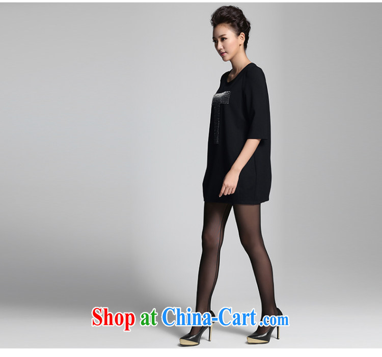 The Mak larger women 2015 spring new thick mm stylish wood drill Korean video thin T pension 951102939 black 5 XL pictures, price, brand platters! Elections are good character, the national distribution, so why buy now enjoy more preferential! Health
