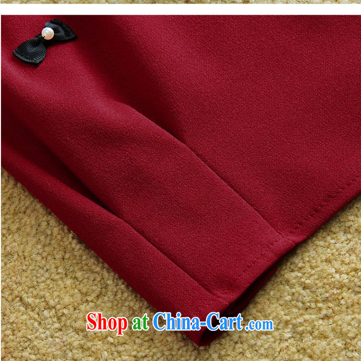Women of 2015 workshop on the code female Two-piece nail Pearl solid long-sleeved T-shirt T-shirt on 100 mm hem skirt dress Kit female Red #6260 red XXXXL pictures, price, brand platters! Elections are good character, the national distribution, so why buy now enjoy more preferential! Health
