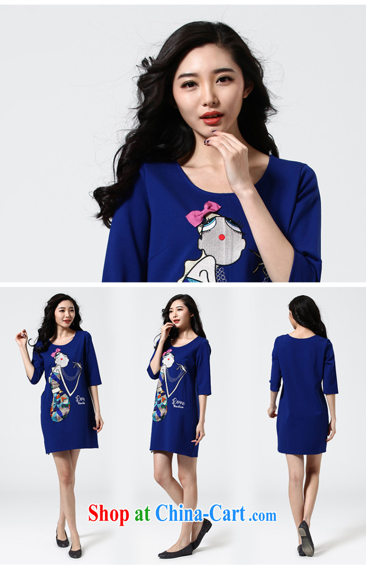 Water with larger female spring new 2015 Korean version 5 cuff in cultivating graphics thin dresses S CY 15 4548 PO, 3 XL pictures, price, brand platters! Elections are good character, the national distribution, so why buy now enjoy more preferential! Health