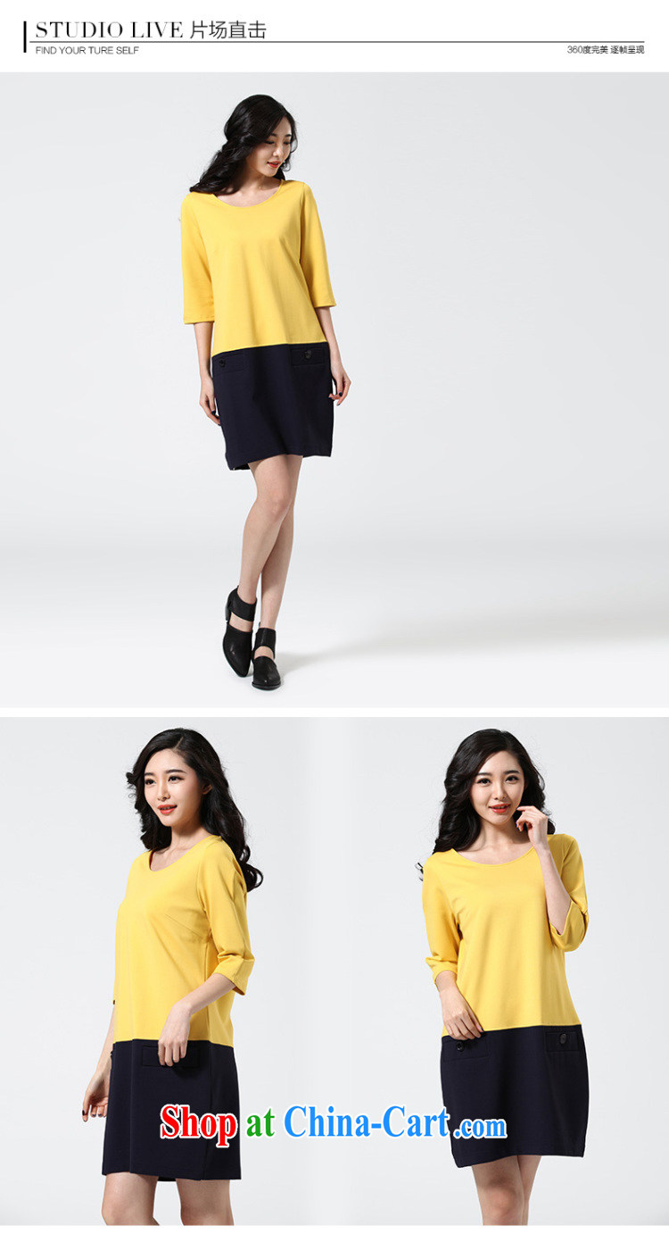 Water with larger female thick mm spring new 2015 Korean version of 5 sense in cuff dress S CY 15 in 4655 Wong XXL pictures, price, brand platters! Elections are good character, the national distribution, so why buy now enjoy more preferential! Health