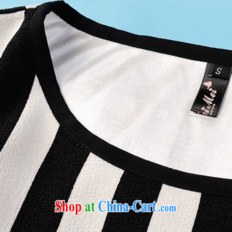 Land is still the Yi summer 2015 new Korean version the code female graphics thin, vertical streaks graphics slim, woven snow drifts elegance long skirt 98,361 white XXXXL, land is still the garment, shopping on the Internet
