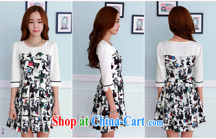 Package e-mail delivery 2015 new spring Roman style totem pole stamp the code dresses 7 beauty cuff OL lady skirts skirt solid blue 4 XL approximately 165 - 180 Jack pictures, price, brand platters! Elections are good character, the national distribution, so why buy now enjoy more preferential! Health
