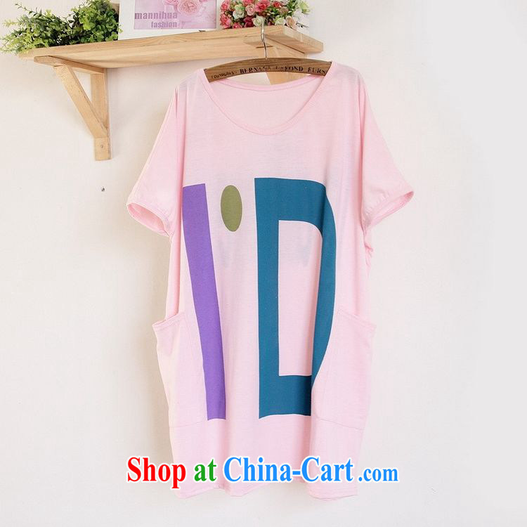 Pixel-sets summer 2015, XL girls 200 Jack thick MM long, short-sleeved shirt IDT loose T-shirt Batman T-shirt stamp T shirt pink are code pictures, price, brand platters! Elections are good character, the national distribution, so why buy now enjoy more preferential! Health