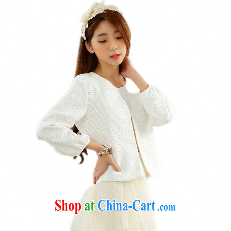 Package e-mail delivery and obesity mm long-sleeved short jacket, the Code on T-shirt dress shawl sunscreen winter and spring loaded Small jacket OL graphics thin lady, black XXXL approximately 150 - 165 jack, constitution, Jacob (QIANYAZI), online shopping
