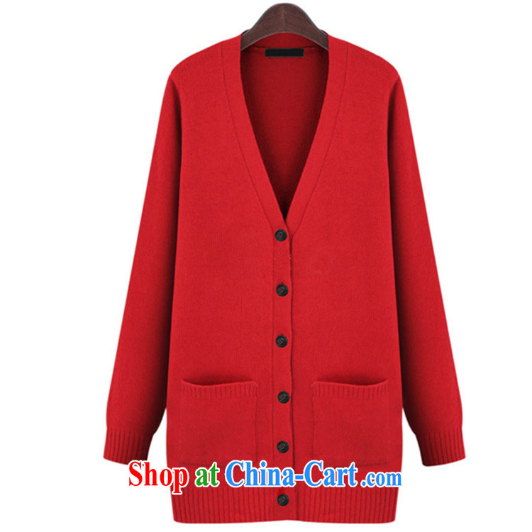 The package-s sister-in-law on the code and indeed knitted sweaters sweater cardigan jacket in Europe long jacket, 2015 spring new shawl video thin knitted red 5 XL approximately 190 - 210 Jack pictures, price, brand platters! Elections are good character, the national distribution, so why buy now enjoy more preferential! Health