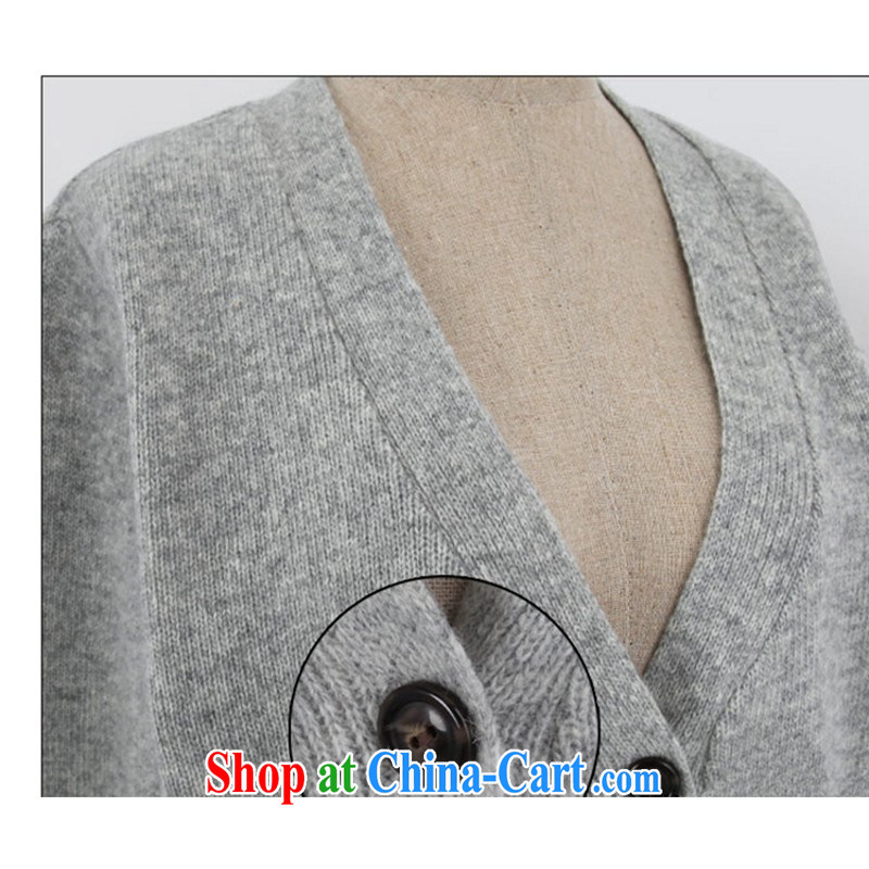 The package on the big sister is indeed the knit-sweater cardigan jacket in Europe long jacket, 2015 spring new shawl video thin knitted red 5 XL approximately 190 - 210 jack, land is still the garment, and shopping on the Internet