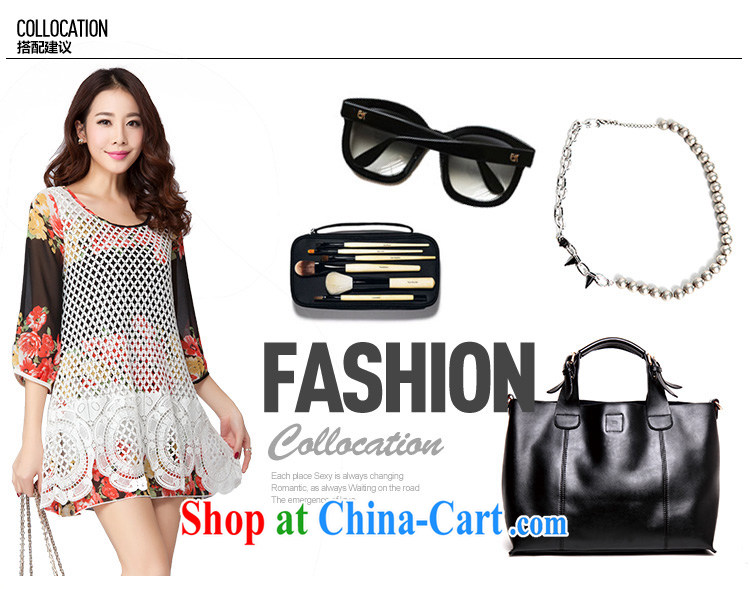 The ink marks 2015 spring and summer new, larger female Korean version mm thick and fat XL fashion round collar lace positioning hook spent 9 cuff Dress Suit 4 XL (recommendations 145 - 155 jack) pictures, price, brand platters! Elections are good character, the national distribution, so why buy now enjoy more preferential! Health