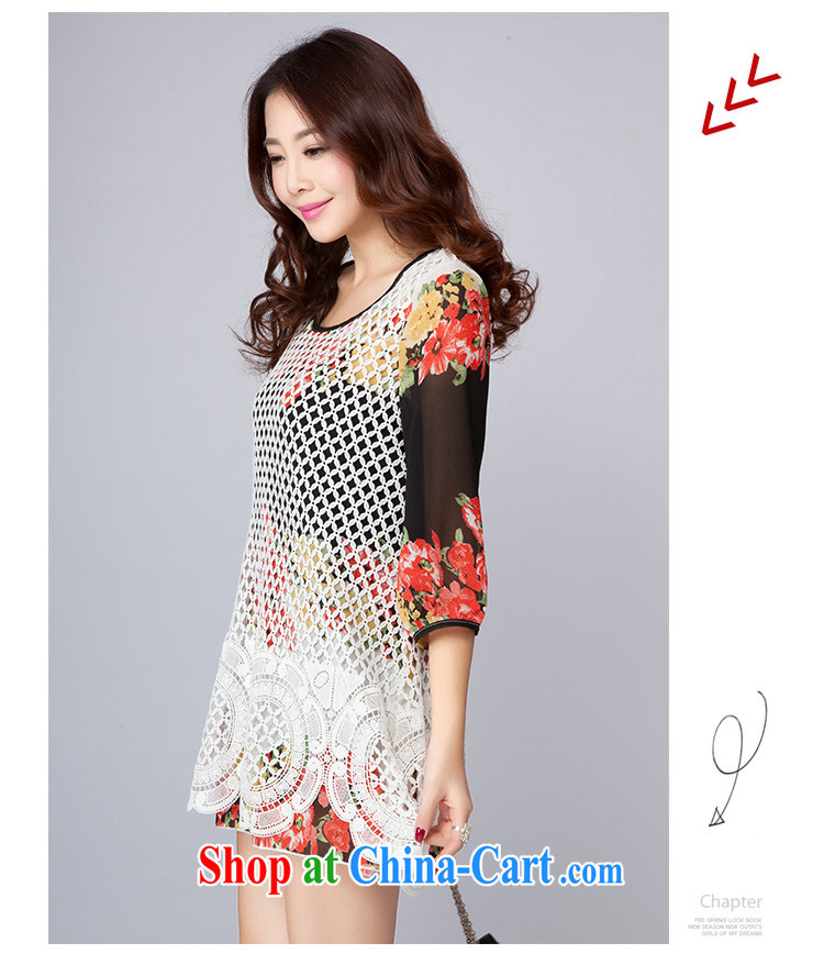 The ink marks 2015 spring and summer new, larger female Korean version mm thick and fat XL fashion round collar lace positioning hook spent 9 cuff Dress Suit 4 XL (recommendations 145 - 155 jack) pictures, price, brand platters! Elections are good character, the national distribution, so why buy now enjoy more preferential! Health