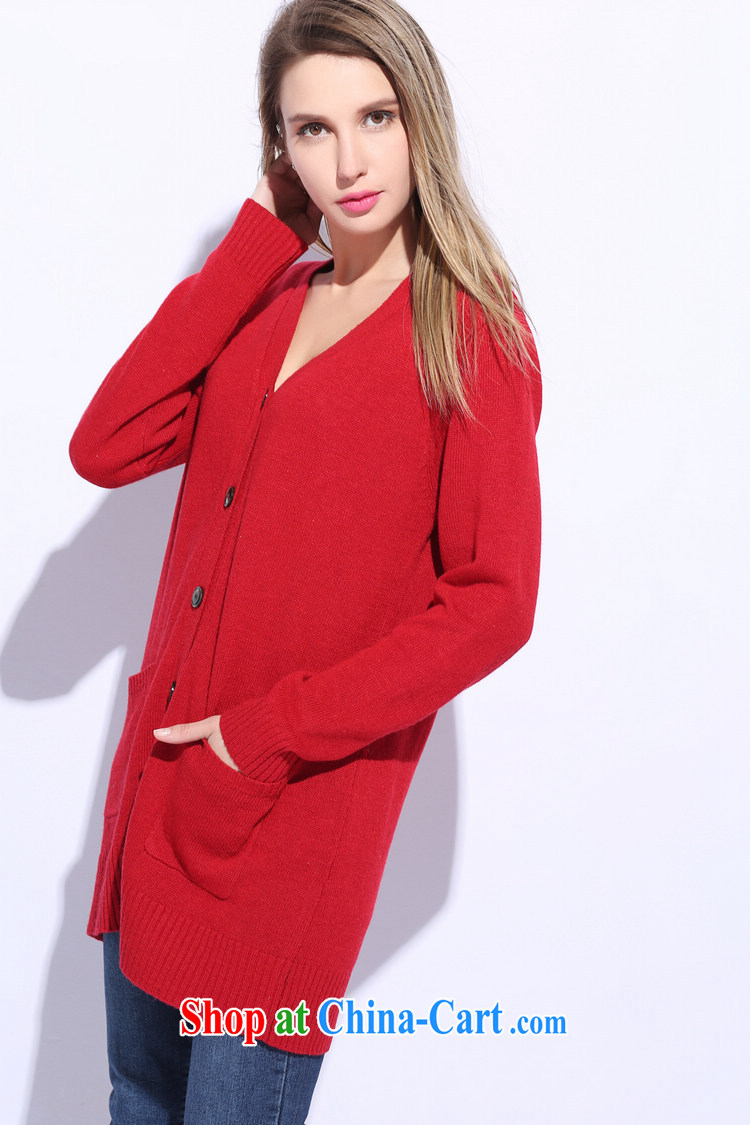 The delivery package as soon as possible by the European site spring OLV collar knit shirts jacket thick mm XL long-sleeved, long jacket, cardigan red thick sister light gray 5 XL approximately 190 - 210 Jack pictures, price, brand platters! Elections are good character, the national distribution, so why buy now enjoy more preferential! Health