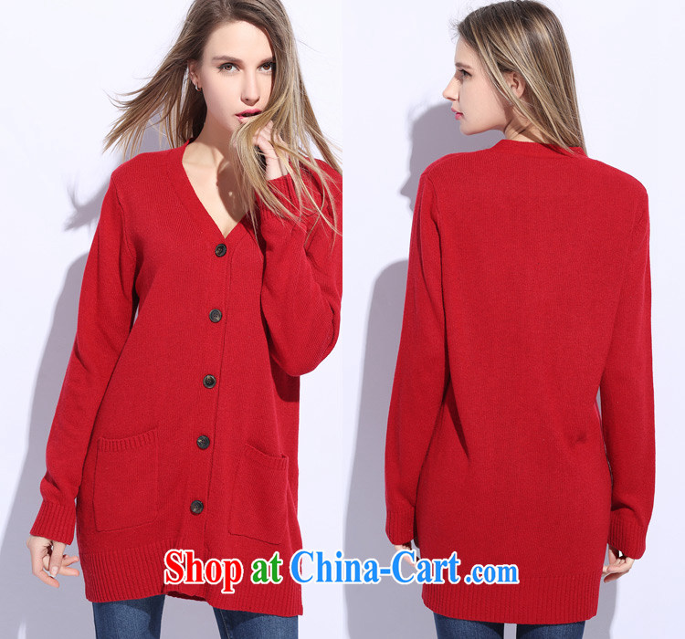 The delivery package as soon as possible by the European site spring OLV collar knit shirts jacket thick mm XL long-sleeved, long jacket, cardigan red thick sister light gray 5 XL approximately 190 - 210 Jack pictures, price, brand platters! Elections are good character, the national distribution, so why buy now enjoy more preferential! Health