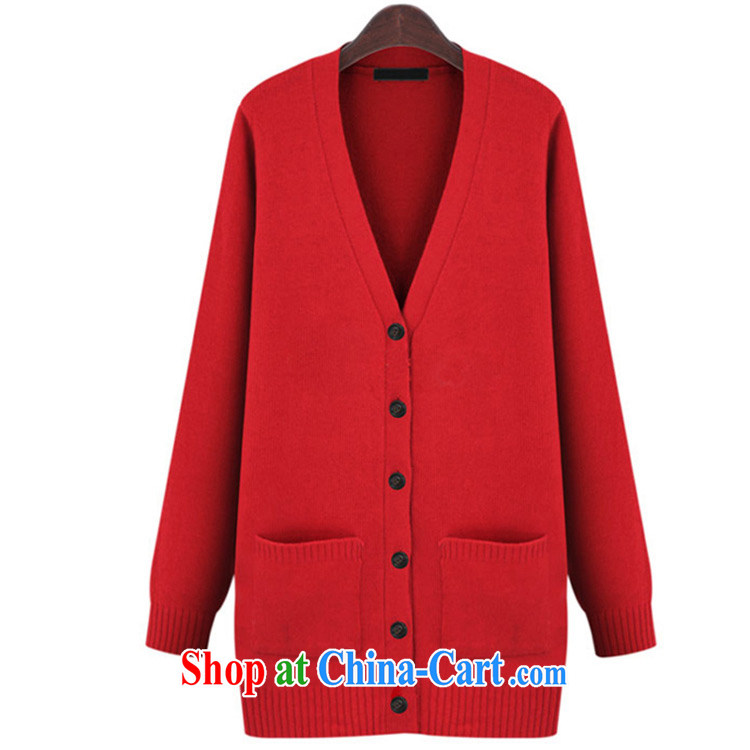 The delivery package as soon as possible by the European site spring OLV collar knit shirts jacket thick mm XL long-sleeved, long jacket, cardigan red thick sister light gray 5 XL approximately 190 - 210 Jack pictures, price, brand platters! Elections are good character, the national distribution, so why buy now enjoy more preferential! Health