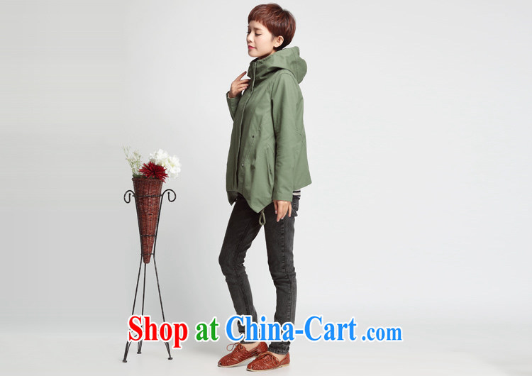 Who is Diana 2015 spring new short jacket, Korean edition cap windbreaker loose the code thin blouses khaki XXXL pictures, price, brand platters! Elections are good character, the national distribution, so why buy now enjoy more preferential! Health