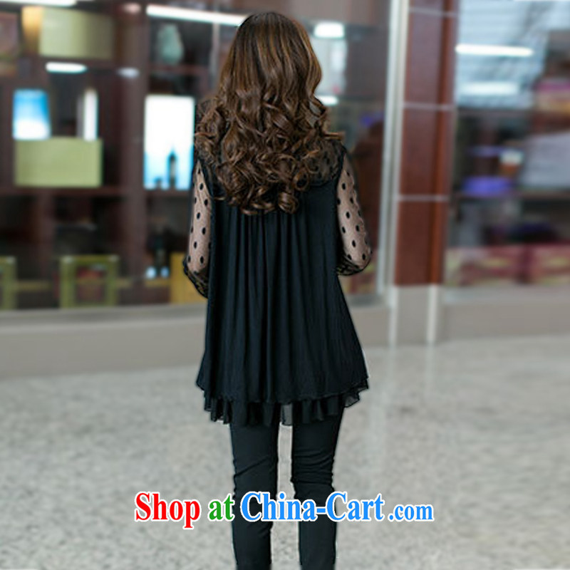 and the United States, would the Code women 2015 spring and summer new thick mm loose video thin wave Web yarn stitching snow-woven dresses SM 2301 black XXXXXL, Ryan and the United States concluded (RIUMILVE), shopping on the Internet