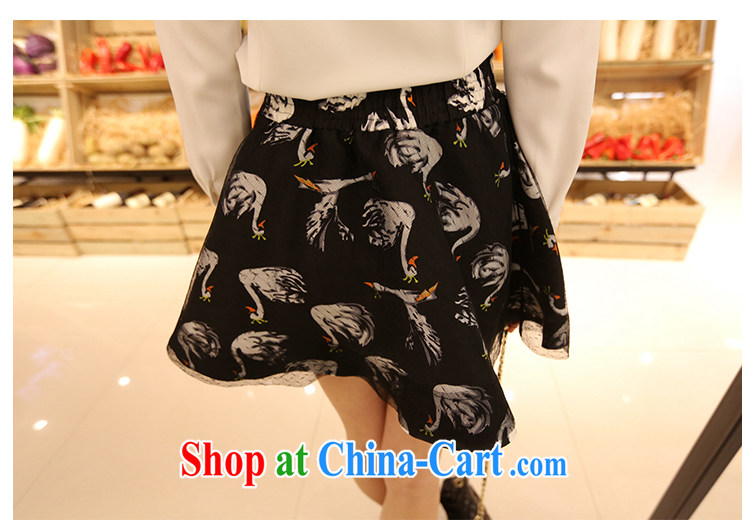 The fertilizer significantly, women mm thick winter clothing 2014 graphics thin 100 ground high-waist skirts Swan stamp body skirt black Swan XXXXL pictures, price, brand platters! Elections are good character, the national distribution, so why buy now enjoy more preferential! Health