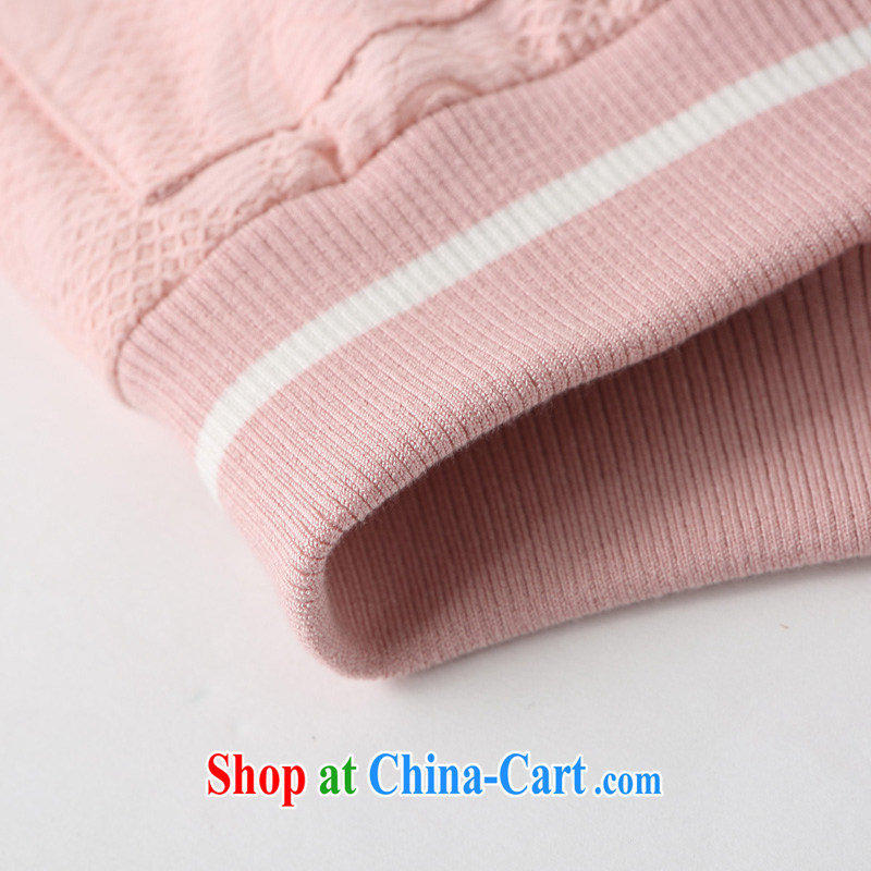 Water itself is indeed the greater female 2015 spring new Korean baseball uniform female light jacket short S CJ 15 4511 honey peaches toner XXL, the water itself (SHUIMIAO), online shopping