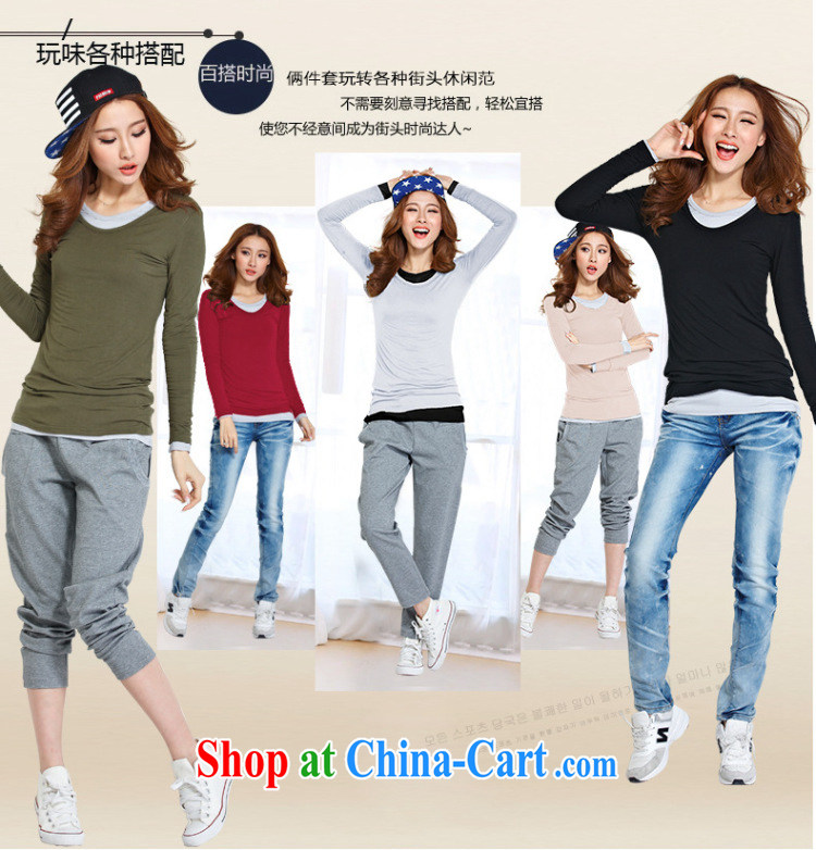 Morning would be 2015 spring new and indeed XL women mm thick 100 ground leisure T shirt T-shirt beauty graphics thin business for long, solid army green 5 XL (175 - 190 ) jack pictures, price, brand platters! Elections are good character, the national distribution, so why buy now enjoy more preferential! Health