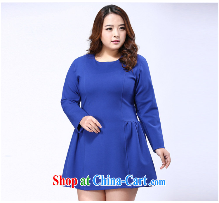 Spring 2015 new king, female spring mm thick high-waist graphics thin solid dresses QA 51,402 blue 3 XL pictures, price, brand platters! Elections are good character, the national distribution, so why buy now enjoy more preferential! Health