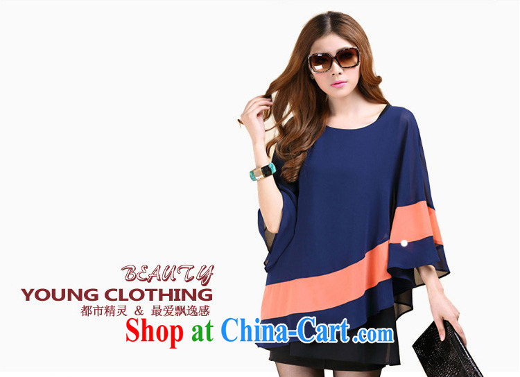 ZORMO spring 2015 new Korean women mm thick and fat XL snow woven shirts knocked color King cloak shirt royal blue XXXL pictures, price, brand platters! Elections are good character, the national distribution, so why buy now enjoy more preferential! Health