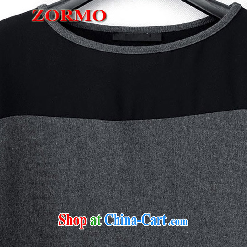 America and Europe ZORMO female large code summer sport and leisure centers mm and indeed XL snow woven stitching Kit gray 5 XL 185 - 220 jack, ZORMO, shopping on the Internet