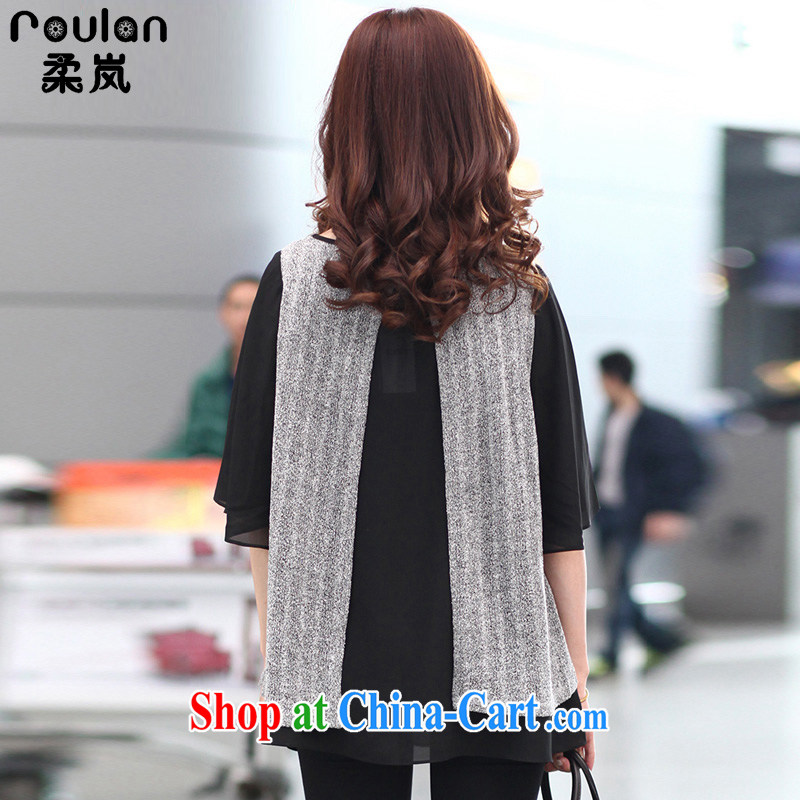 Sophie sponsors 200 Jack XL girls with thick mm 2015 spring and summer new women new explosions, Korean loose snow woven shirts T pension 1323 gray 5 XL, Sophie (ROULAN), and, on-line shopping