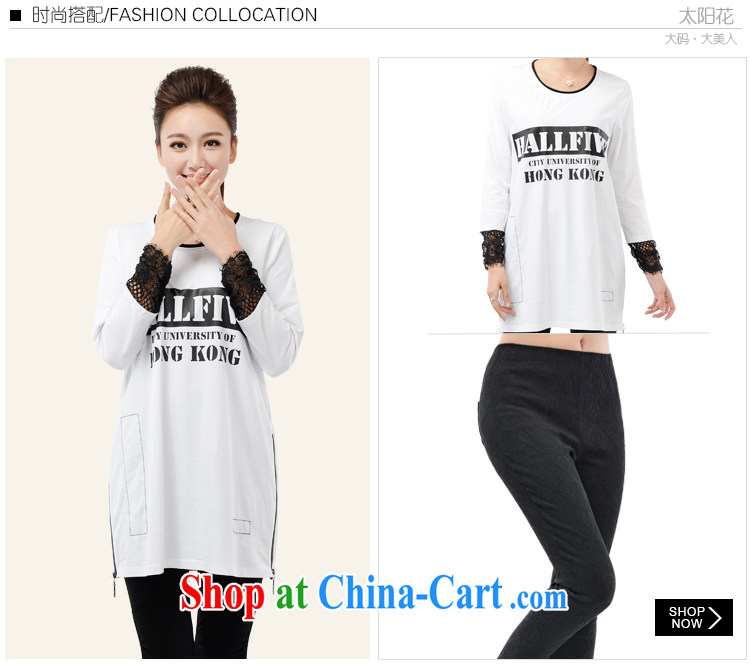 Sun Flower King, female solid shirt and indeed increase 200 Jack relaxed Sports & Leisure dress 2015 new Korean version 6207 black 5 XL (chest of 118 cm) picture, price, brand platters! Elections are good character, the national distribution, so why buy now enjoy more preferential! Health