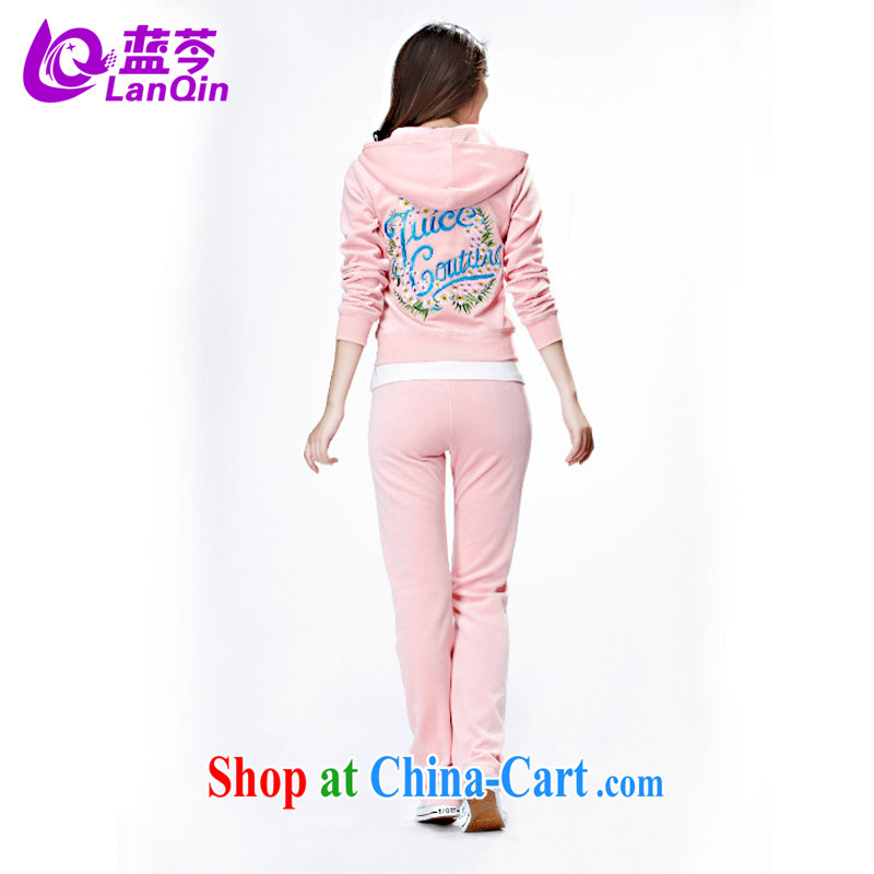 The Superintendent 2015 autumn and winter new sportswear sweater Womens velvet sport and leisure service package the code women XL Pink, Blue Superintendent (lanqin), online shopping