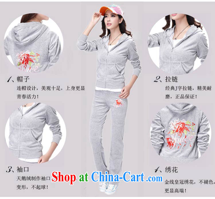 The Superintendent 2015 new female velvet sportswear sport and leisure service package the code ladies dark blue XL pictures, price, brand platters! Elections are good character, the national distribution, so why buy now enjoy more preferential! Health